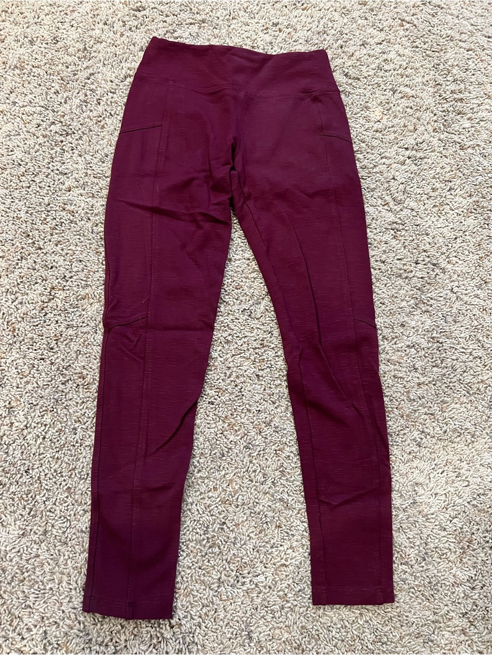 Mudd Maroon Girls' Leggings